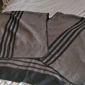 Reversible sweater poncho